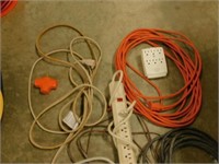 Stack of extension cords--SEE PICS