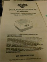 Glastar diamond glass grinder