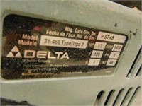 Delta mod:31-460 type 2, 4" belt 6" disc sander