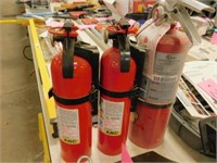 3 Fire Extinguishers (2 Full)