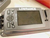 lowrance elite -4 HDI range max w/ battery pack