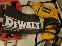 3 pcs: Dewalt 3/8 electric drill, Ace dual temp
