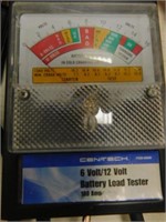 2 Cen-tech 6 & 12volt battery load testers
