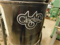 Skat Blast glastar blasting cabinet on wheels w/