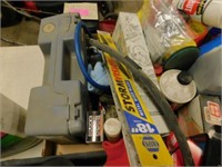 1 Lot Of Automotive Supplies: Oil Changing Pan,