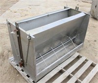 Stainless Steel 10 Place Pig Feeder, Approx