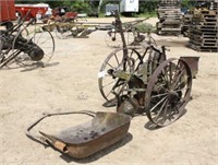 Horse Drawn Potato Planter on Steel Wheels with