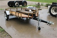 Motorcycle Trailer, Approx 56"x98", 1 7/8" Ball