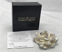 Joan Rivers Pave Gardenia Pin