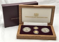 1988 Olympic Four Coin Set