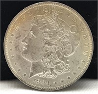 1884-0 Morgan Silver Dollar