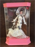 Collectible Barbie in display case