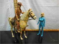 Johnny West & his horse Thunderbolt