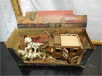 Roy Rogers Fix-It Stage Coach by Ideal
