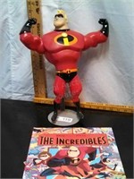 Mr Incredible with book