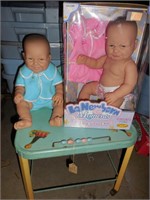 2 Baby Dolls with busy center