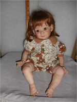 Little Girl in teddy bear romper