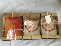 New Inspirational Quote Gift Set Lot of 3