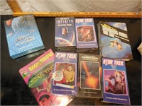 Star Trek - (5) VHS Movies, SkyBox Collector Card