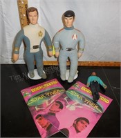 Star Trek - soft body Captain Kirk & Mr. Spock