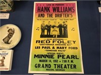 HANK WILLIAMS AND THE DRIFTERS UNFRAMED
