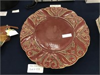 20" LARGE BRICK COLORED CHARGER