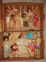 2 Trays of approx. 20 Dolls