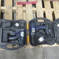 2-18 volt cordless hammer- not tested