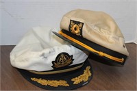 Vintage Navy Hats (lot of 2)