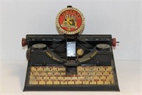 Vintage Deluxe Dial Typewriter