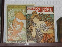 L'Ermitage Cardboard Poster & Cycles Perfecta