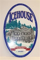 Icehouse Plank Road Brewery Metal Sign