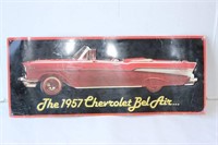 1957 Chevrolet Bel Air Sign