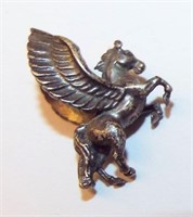 Sterling Silver Pegasus Pendant