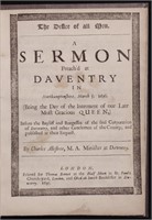 [Pair of 17th c. Funeral Sermons, Queen Mary]