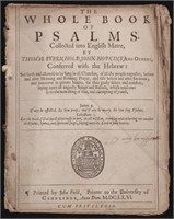 Psalms, In English Metre, 1666