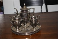 Plated Silver Tea Set