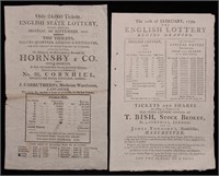 [Lottery Broadsides, 1799, 1803]