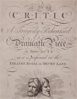 [Drama]  The Critic, 1781