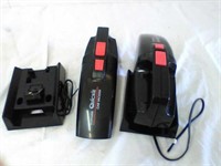2 Quickie car vacuums - charger are missing ends
