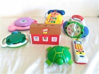 Group of learning toys all work