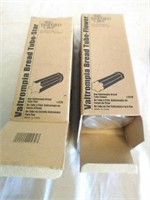 2 new pampered chef bread tubes