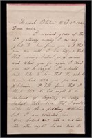 [Civil War]  MS Letter, Laurel Station, 1862