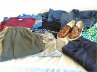 Group of nice men's clothes sizes 36, M & L, with