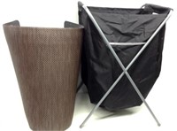Foldable Laundry Basket & Anti-Fatique Kitchen Mat