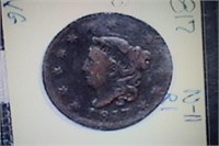 1817 Coronet Head Large Cent  N-11 R1