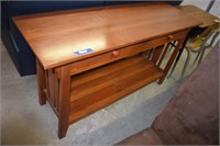 Entry / Hall Table with Drawers and Bottom Shelf