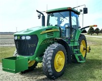 2004 John Deere 7820 tractor, MFWD, 1800 hours