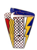 Lichtenstein "Modern Head" Brooch