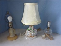 Electric Boudoir Lamps